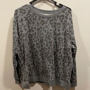 Maurices Leopard Sweatshirt